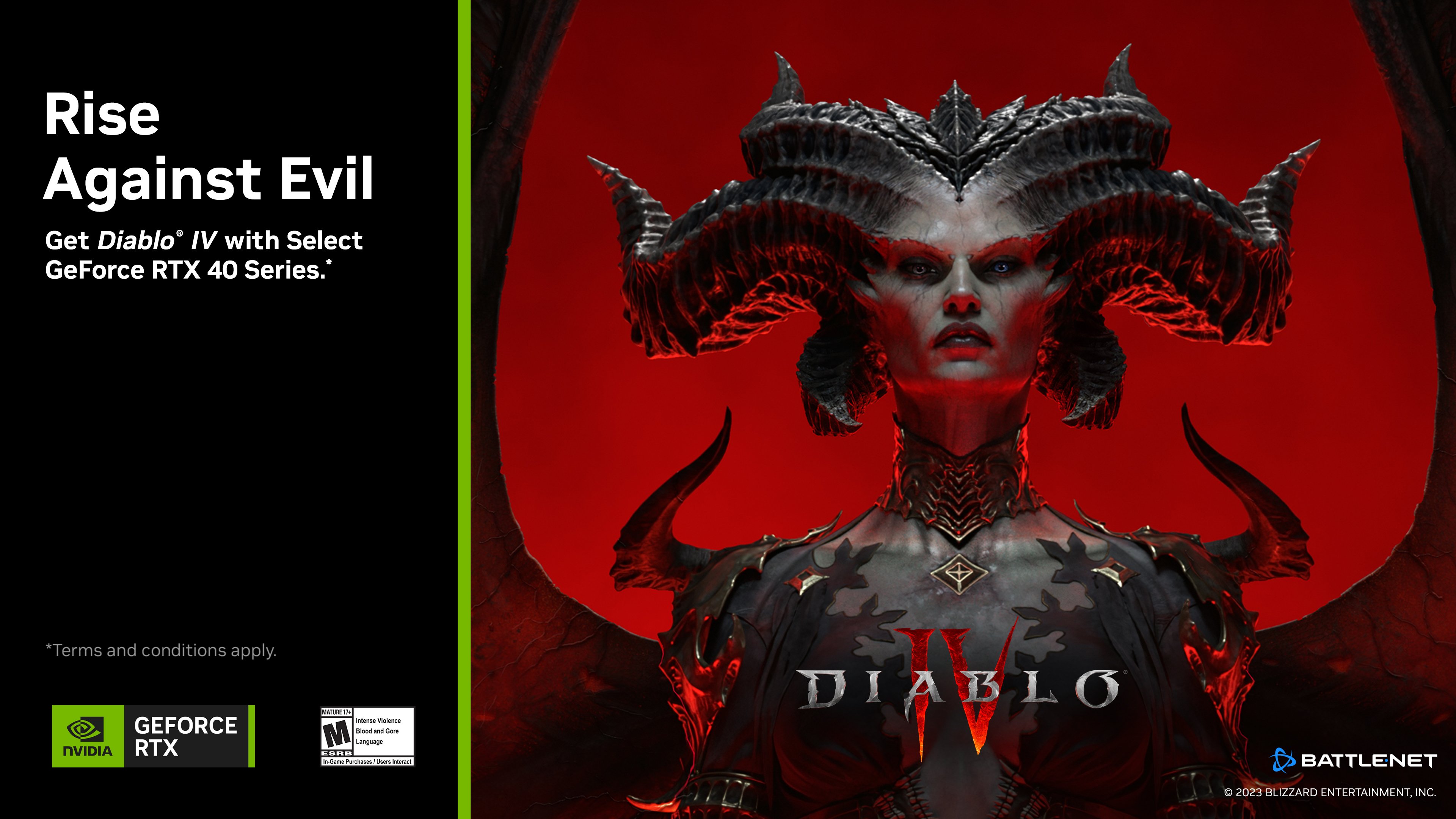 Diablo IV NVIDIA RTX 40 Series Bundle