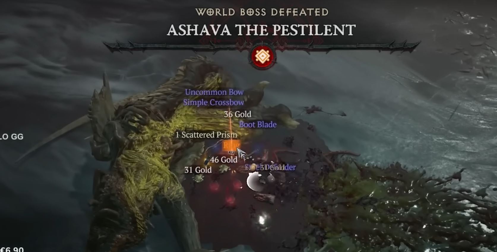 Wudijo defeated the world boss Ashava during the Diablo IV server slam event